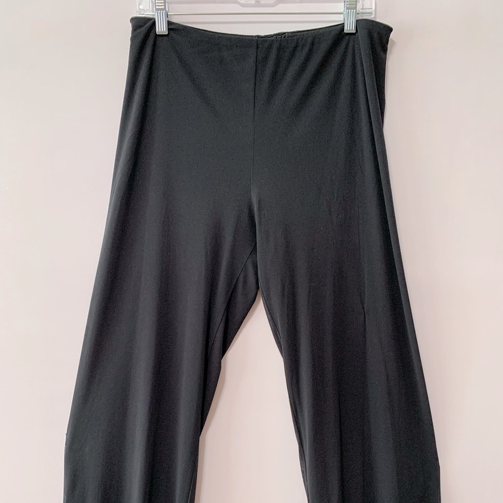 Easy dress-up in CAbi mesh overlay elastic waisted pants
